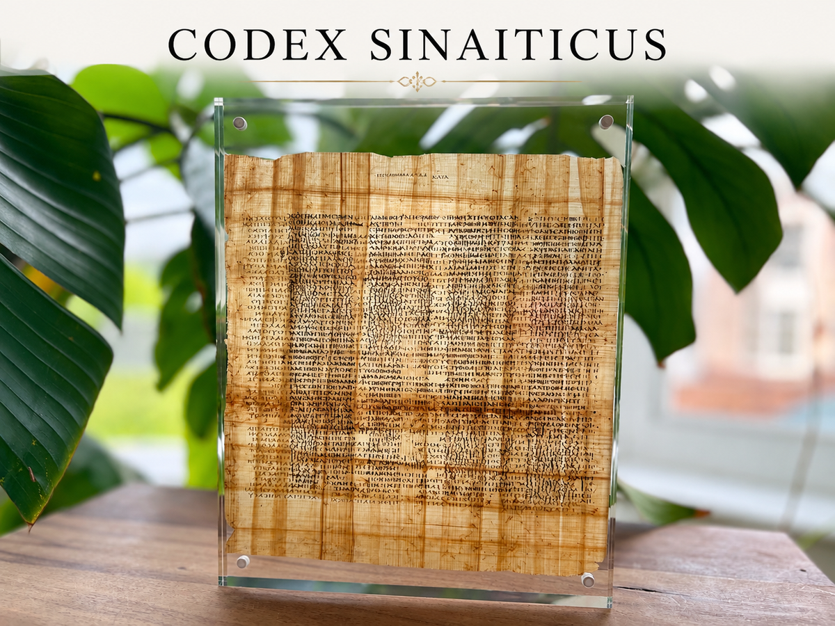 Codex Sinaiticus (c. AD 330–360)