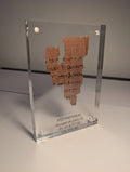 P52 Fragment Replica: Gospel of John 18:31-38. Jesus on trial. (Most Popular)