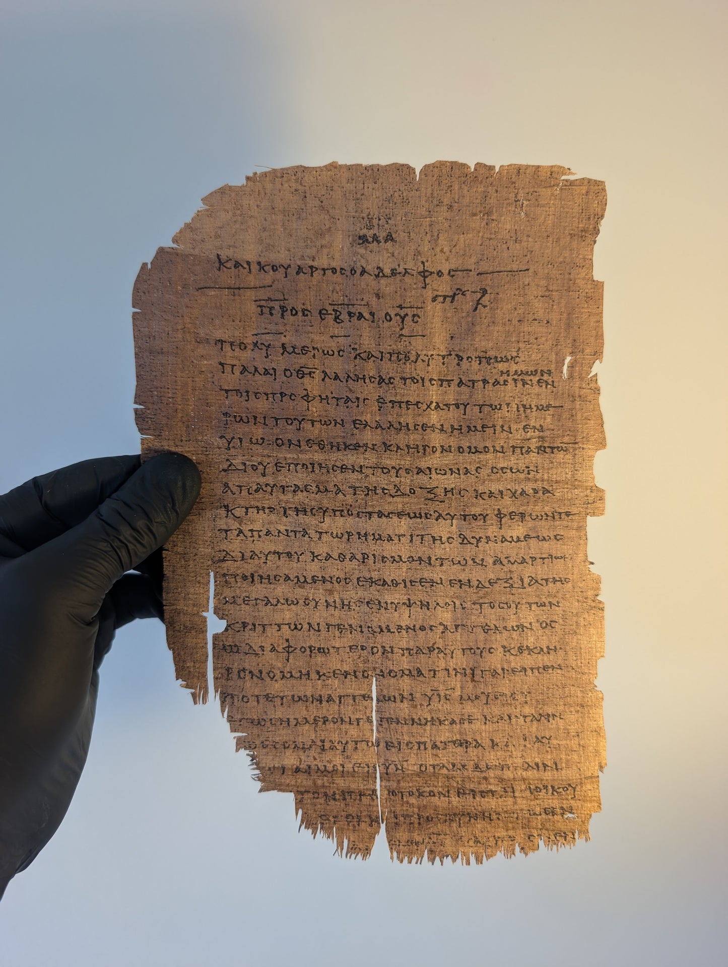 P46 HEBREWS | Replica • AD 225 Pauline Epistles
