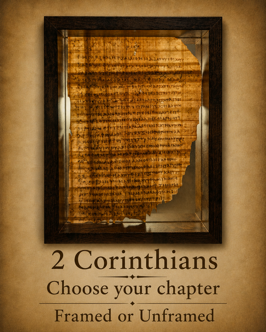 P46 (2 CORINTHIANS | Replica • AD 225 |Pauline Epistles