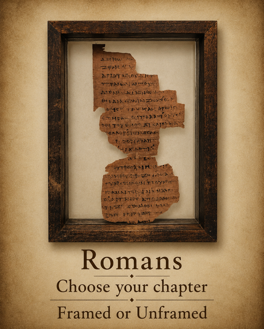 P46 ROMANS | Replica • Papyrus AD 225 Pauline Epistles