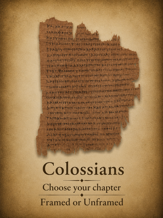 P46 COLOSSIANS | Replica •  AD 225 | Pauline Epistles