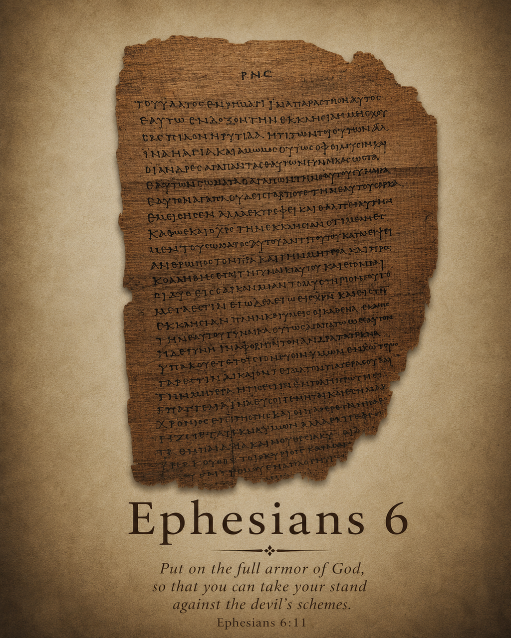 P46 EPHESIANS | Replica • AD 225 Pauline Epistles