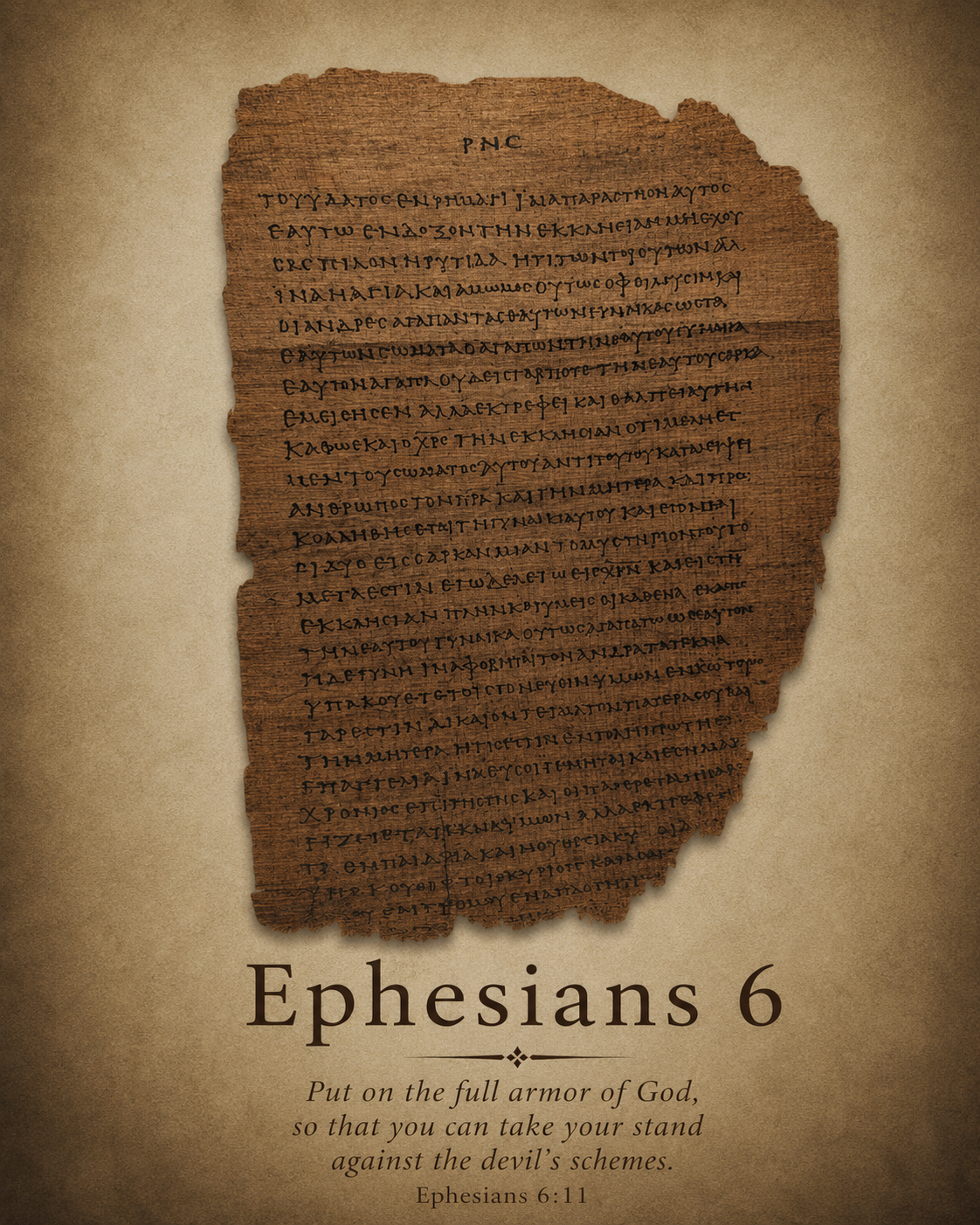 P46 EPHESIANS | Replica • AD 225 Pauline Epistles