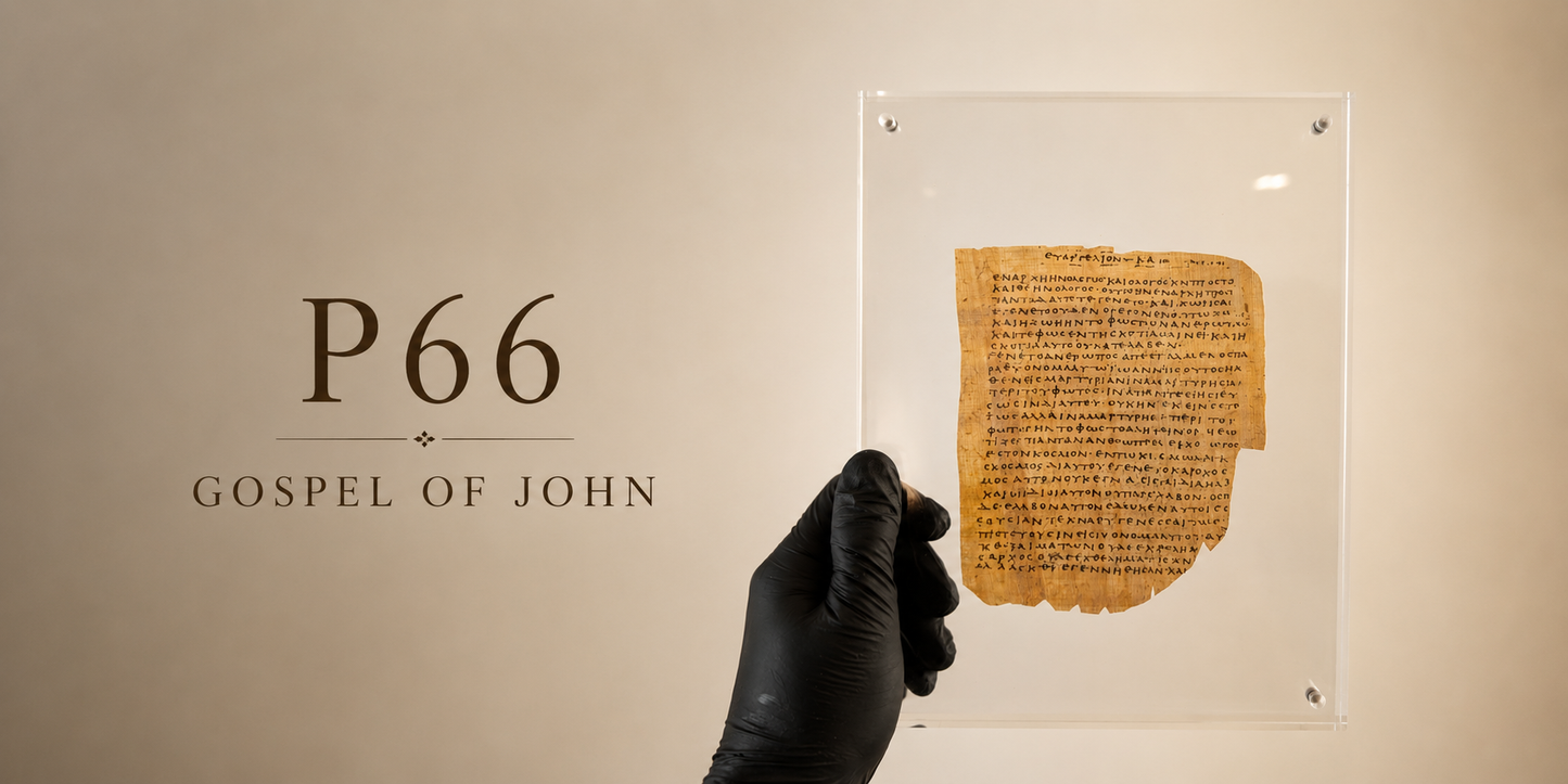 P66 John 14:6 "I am the way, the truth, and the life."