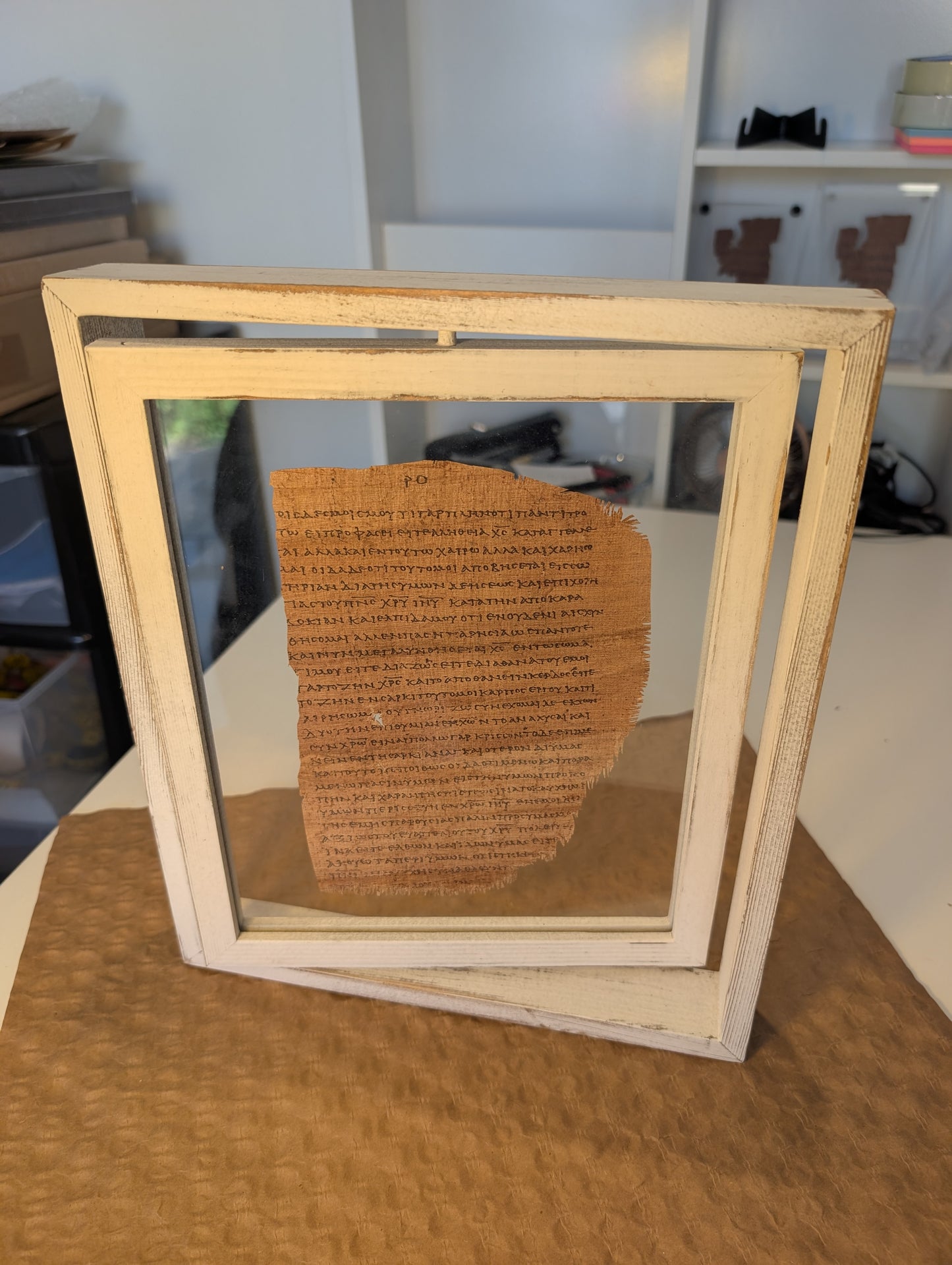 Custom Museum Replica Order Custom Framing - message for choice of frames available