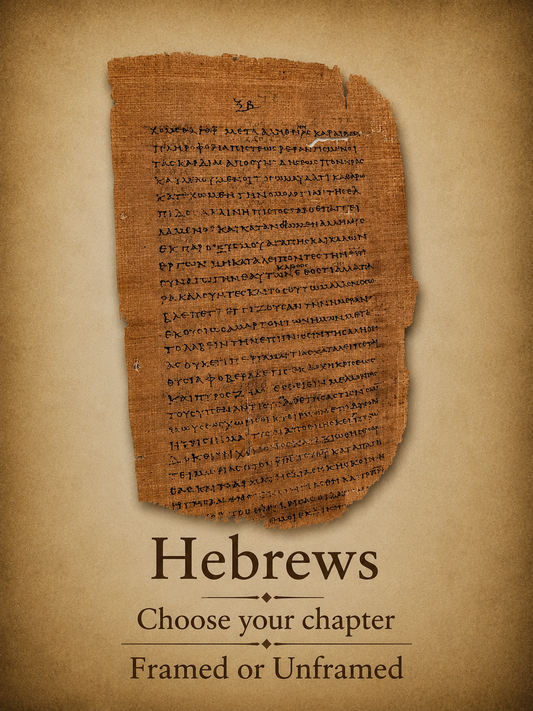 P46 HEBREWS | Replica • AD 225 Pauline Epistles